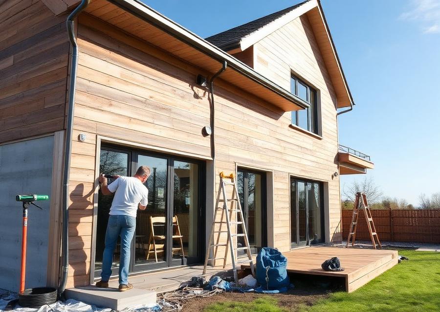 Exterior renovation