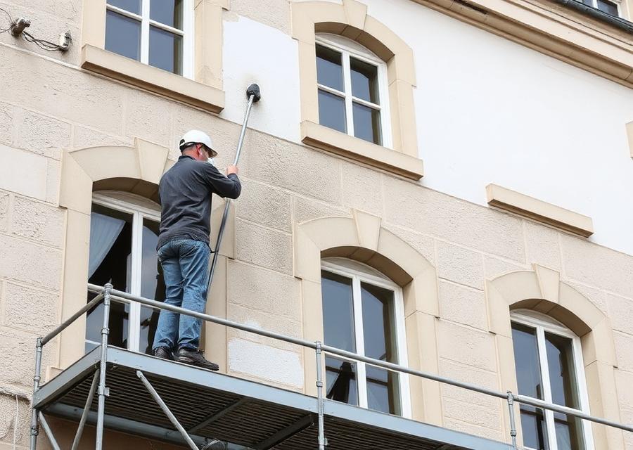 Facade restoration